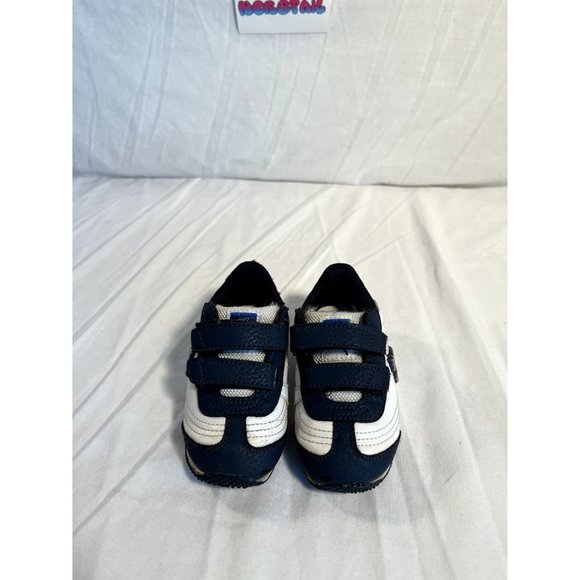 Puma Illuminescent V Light Up Toddler 6c White Blue Sneakers - Picture 2 of 10